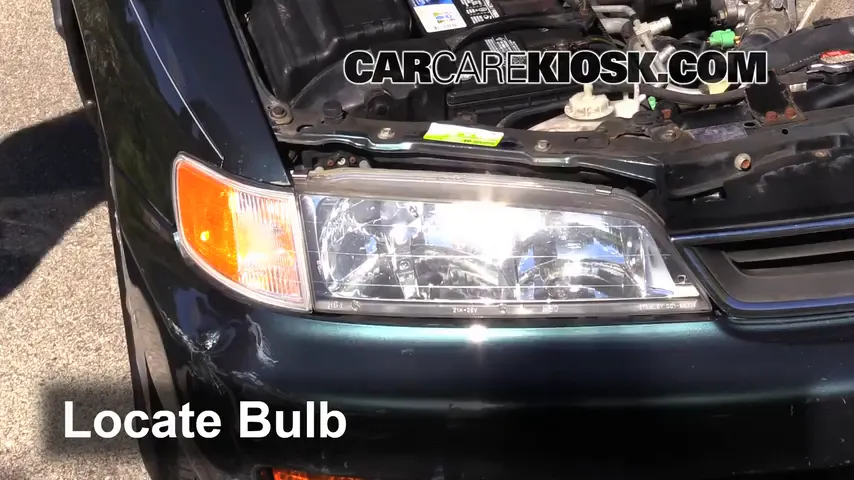 1997 Honda Accord LX 2.2L 4 Cyl. Sedan (4 Door) Lights Parking Light (replace bulb)